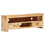 NNEVL TV Cabinet 120x30x40 cm Rough Mango Wood