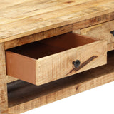 NNEVL Coffee Table 88x50x38 cm Rough Mango Wood