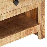 NNEVL Coffee Table 88x50x38 cm Rough Mango Wood