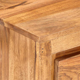 NNEVL Drawer Cabinet 60x33x75 cm Solid Sheesham Wood