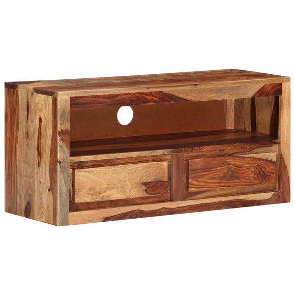 NNEVL TV Cabinet 88x30x40 cm Solid Sheesham Wood