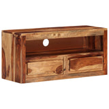 NNEVL TV Cabinet 88x30x40 cm Solid Sheesham Wood