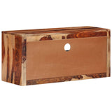 NNEVL TV Cabinet 88x30x40 cm Solid Sheesham Wood