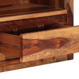 NNEVL TV Cabinet 88x30x40 cm Solid Sheesham Wood