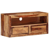 NNEVL TV Cabinet 88x30x40 cm Solid Sheesham Wood