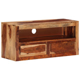 NNEVL TV Cabinet 88x30x40 cm Solid Sheesham Wood