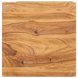 NNEVL Coffee Table 45x45x40 cm Solid Wood Acacia