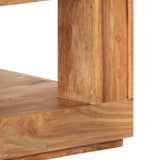 NNEVL Coffee Table 45x45x40 cm Solid Wood Acacia