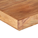 NNEVL Coffee Table 45x45x40 cm Solid Wood Acacia
