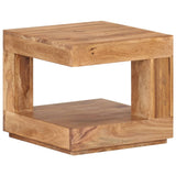 NNEVL Coffee Table 45x45x40 cm Solid Wood Acacia