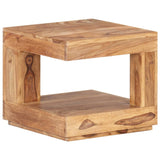 NNEVL Coffee Table 45x45x40 cm Solid Wood Acacia