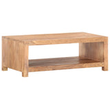 NNEVL Coffee Table 80x45x30 cm Solid Sheesham Wood