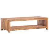 NNEVL Coffee Table 110x45x30 cm Solid Sheesham Wood