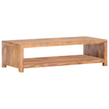 NNEVL Coffee Table 110x45x30 cm Solid Sheesham Wood