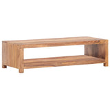 NNEVL Coffee Table 110x45x30 cm Solid Sheesham Wood