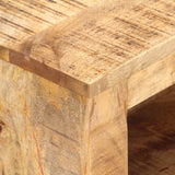 NNEVL TV Cabinet 119x30x41 cm Rough Mango Wood