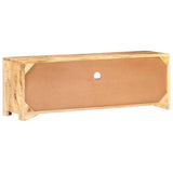 NNEVL TV Cabinet 119x30x41 cm Rough Mango Wood