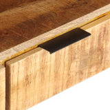 NNEVL TV Cabinet 119x30x41 cm Rough Mango Wood