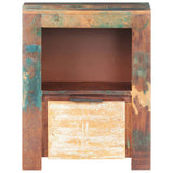 NNEVL Bedside Cabinet 40x30x50 cm Solid Reclaimed Wood