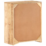 NNEVL Sideboard 59x33x75 cm Rough Mango Wood