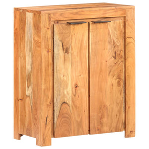 NNEVL Sideboard 59x33x75 cm Solid Acacia Wood