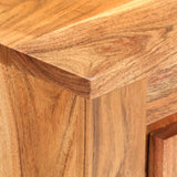 NNEVL Sideboard 59x33x75 cm Solid Acacia Wood