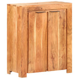 NNEVL Sideboard 59x33x75 cm Solid Acacia Wood