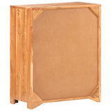NNEVL Sideboard 59x33x75 cm Solid Acacia Wood