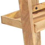 NNEVL 5-Tier Bookshelf 120x37x180 cm Solid Mango Wood