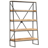 NNEVL 5-Tier Bookshelf 120x39x180 cm Solid Mango Wood