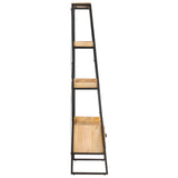 NNEVL 4-Tier Bookshelf 80x39x180 cm Solid Mango Wood