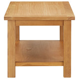 NNEVL Coffee Table 110x55x40 cm Solid Oak Wood