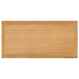 NNEVL Coffee Table 110x55x40 cm Solid Oak Wood