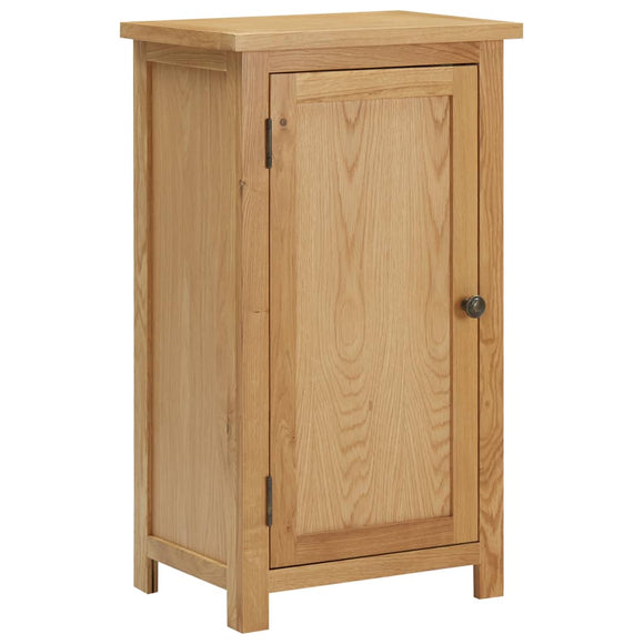 NNEVL Cupboard 45x32x85 cm Solid Oak Wood