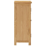 NNEVL Cupboard 45x32x85 cm Solid Oak Wood