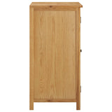 NNEVL Wardrobe 76x52x105 cm Solid Oak Wood