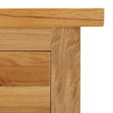 NNEVL Wardrobe 76x52x105 cm Solid Oak Wood