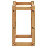 NNEVL Wine Rack for 12 Bottles 47x21x36 cm Solid Oak Wood