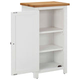 NNEVL Cupboard 45x32x85 cm Solid Oak Wood