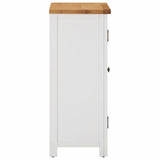 NNEVL Cupboard 45x32x85 cm Solid Oak Wood