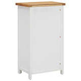 NNEVL Cupboard 45x32x85 cm Solid Oak Wood