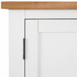 NNEVL Cupboard 45x32x85 cm Solid Oak Wood