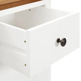 NNEVL Wardrobe 76x52x105 cm Solid Oak Wood