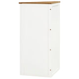NNEVL Corner Cabinet 59x36x100 cm Solid Oak Wood