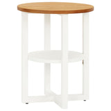 NNEVL Lamp Table 40x50 cm Solid Oak Wood