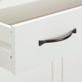 NNEVL Shoe Cabinet 76x37x105 cm Solid Oak Wood