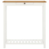 NNEVL Bar table 100x40x110 cm Solid Oak Wood