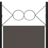 NNEVL 3-Panel Room Divider Anthracite 120x180 cm
