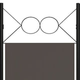 NNEVL 6-Panel Room Divider Anthracite 240x180 cm