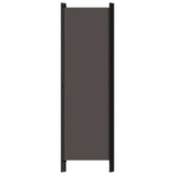 NNEVL 3-Panel Room Divider Anthracite 150x180 cm
